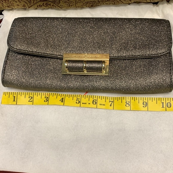 Ivanka Trump Bronze Gold Clutch New With Tags - Picture 10 of 10